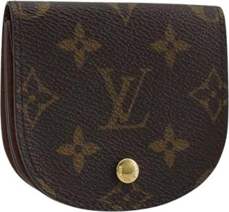 Louis Vuitton Pre-owned Wallets, female, Brown, Size: ONE SIZE Pre-owned Monogram Canvas Coin Purse