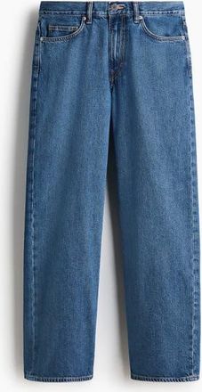 H&M Relaxed Jeans in Denim Blue at Nordstrom, Size 30 X 32