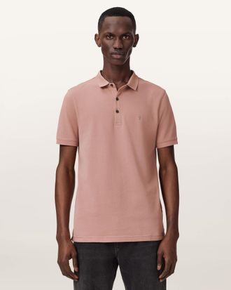 AllSaints Reform Short Sleeve Polo Shirts 2 Pack