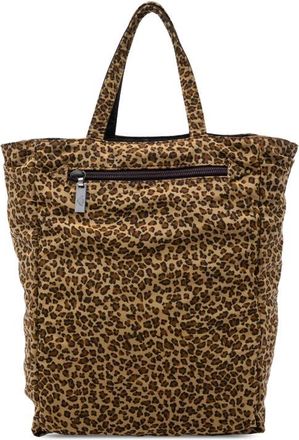 Bottega Veneta Pre-owned Bottega Veneta Nylon Reversible Leopard Print Tote Ladies JGSI9SL741XI9STQ