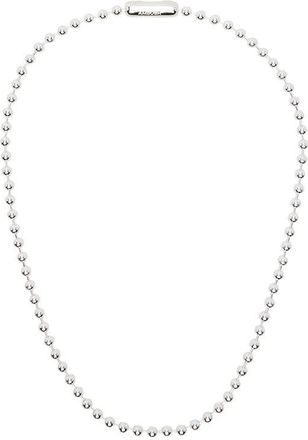 AMBUSH Sterling Silver 925 Ball Chain Choker Size S
