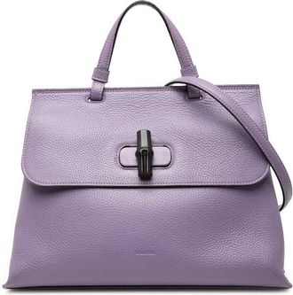 Gucci Pre-owned Gucci Medium Calfskin Bamboo Daily Satchel Ladies C6KYH2M8AXJ4TEO3