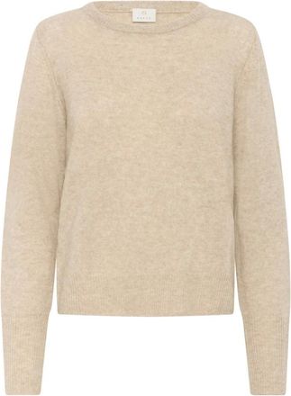 Kaffe Kacashie Pullover - - Knitwear - Donna - Beige - 2XL