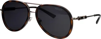 Versace Unisex Sunglasses 0ve2260 Havana Metal