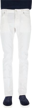 Jacob Cohen Nick Fit Jeans - Heren - Slim Fit Jeans - Wit - W35 - Katoen - Jeans