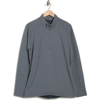 Travis Mathew Upgraded Quarter Zip Pullover in Dark Grey at Nordstrom Rack, Size Xx-Large