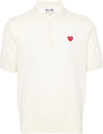 Comme Des Gar&ccedil;ons Uomo, Maglie, Bianco, XL, new
