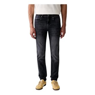 Karl Lagerfeld Hombre, Vaqueros, Negro, Talla: W31 L30