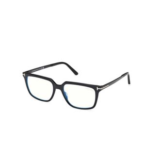 Tom Ford Glasses, unisex, Black, Size: 54 MM Rectangle Optical Frame
