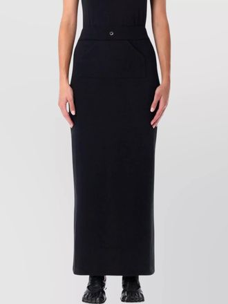 Coperni organic cotton slim-fit midi skirt
