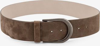 Brunello Cucinelli Cintura in suede - BRUNELLO CUCINELLI - gender_Woman