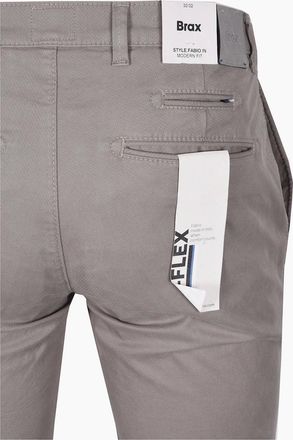 Brax Mens Brax Fabio Cotton Trouser Mushroom - Tan - Size: 40