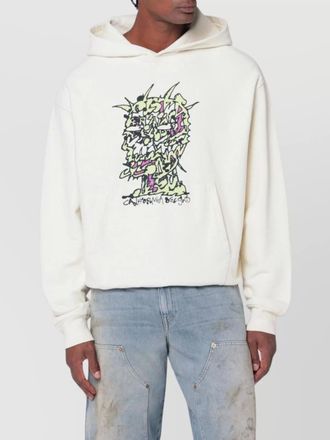Brain Dead light beige sweatshirt