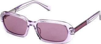 Swarovski Womens SK0388-5378Z SK0388 53 5378Z Sunglasses - Purple - One Size