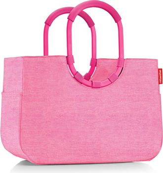 Reisenthel Einkaufskorb REISENTHEL loopshopper L Frame, Damen, pink, Polyester, Einkaufsk&ouml;rbe Einkaufskorb
