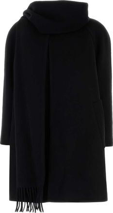 Balenciaga Black Cashmere Coat