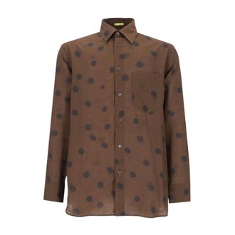 Paul Smith Hombre, Camisas, Marr&oacute;n, Talla: S