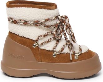 Moon Boot Winter Snow Boots - Dames - Winterlaarzen - Bruin - 39 EU - Leer - Schoenen