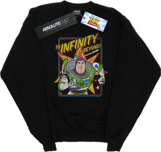 Disney Heren Toy Story 4 Buzz To Infinity Sweatshirt (Zwart)