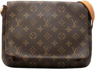 Louis Vuitton Pre-owned Musette Tango - - Pre-owned - Donna - Marrone - ONE SIZE