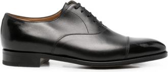 John Lobb City II Oxford - Heren - Nette schoenen - Zwart - 43 1/2 EU - Leer - Schoenen