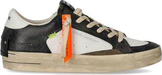 Crime London SNEAKER SK8 DELUXE BIANCA E NERA CRIME LONDON