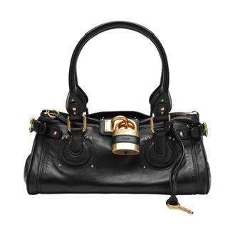 Chlo&eacute; Paddington Shoulder Bag - female - Chlo&eacute; - Handbags - Black - ONE SIZE - Bags