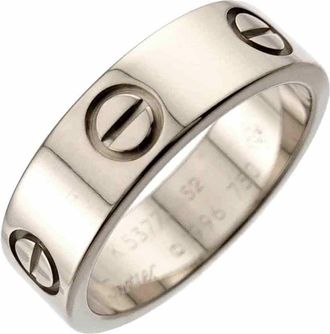 Cartier Love White Gold White Gold (18K) Band Ring (Pre-Owned)