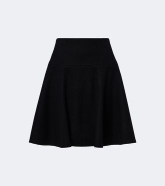 Alaia Ala&iuml;a Minifalda de lana