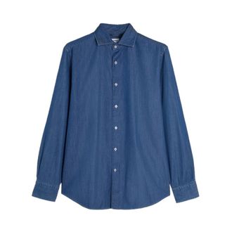 Aspesi Denim Shirts, male, Blue, Size: L Tracy Denim Shirt