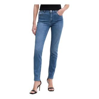 Trussardi Dames, Jeans, Blauw, Maat: W30 Katoen