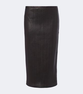 Tom Ford Leather pencil skirt