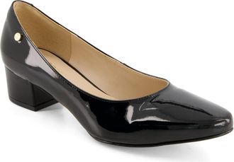 Andrea Womens Classic Comfort Patent Pumps 64605