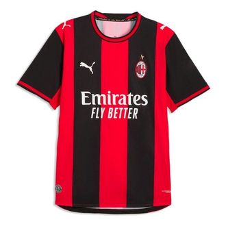 Puma AC Milano 26 27 Authentic Home Jersey Black Red 784120-01