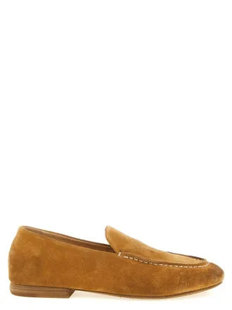 Mars&egrave;ll Brown Calfskin Slip-On Mens Loafers