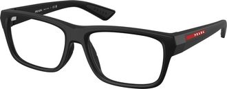 Prada Glasses, male, Black, Size: 56 MM PS 02Tv Optical Frame