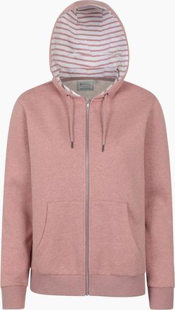 Mountain Warehouse Womens Mountain Warehouse Womens/Ladies Penzance Full Zip Hoodie - Red/Orange/Brown - Size: 12