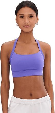 Brooks Luxe Strappy Bra Womens Bra Violet : 2XL (40 A-D), Polyester/Spandex