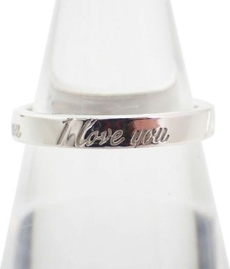 Tiffany & Co. Sterling Silver 925 Band Ring (Pre-Owned)