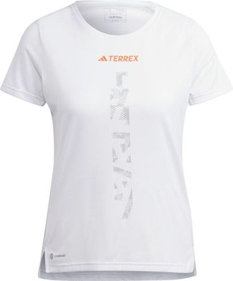 adidas (WMNS) adidas TERREX Agravic Trail Running T-Shirt Asia Sizing White HT9415