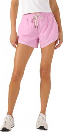 Glyder Track Mode Short In Wild Orchid/white