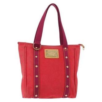 Louis Vuitton Pre-owned Tote Bags, female, Red, Size: ONE SIZE Pre-owned Tote Bag