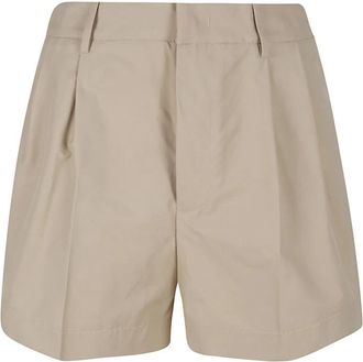Fabiana Filippi Shorts - Dames - Bermuda - Beige - XS - Katoen - Korte Broeken