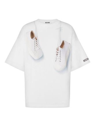 Moschino T-shirt con stampa - Bianco