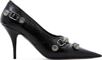 Balenciaga Zwarte Leren Hakken Pumps - Dames - Pumps - Zwart - 37 EU - Leer - Schoenen
