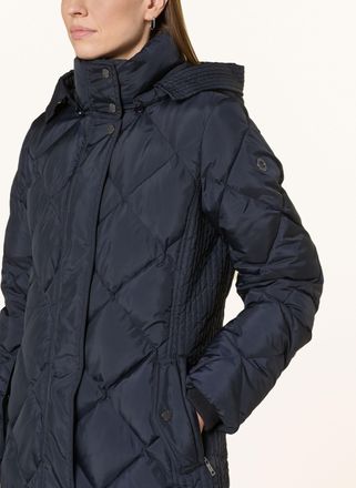 Oxmo Janina Damen Regenmantel Regenjacke Übergangsjacke mit Kapuze