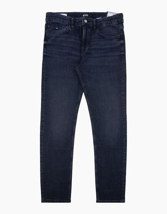HUGO BOSS Mens Hugo Boss H Delaware Comfort Stretch Jean Dark Blue 408 - Navy - Size: W38-L34