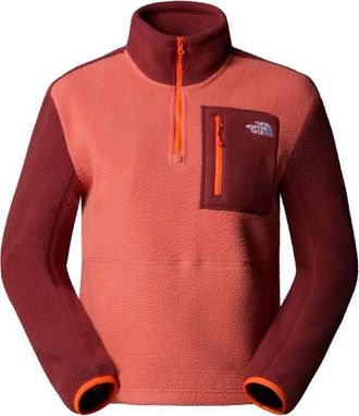 The North Face Yumiori 1/4 Zip Fleecepullover für Damen | rot