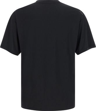 SATISFY Mens T-Shirt Auralite Black Recycled Polyester T-Shirts And Polos