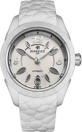 Perrelet First Class Ceramic White Dial Ladies Watch A2041/1